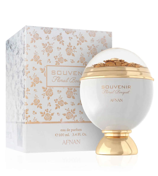 Afnan Souvenir Floral Bouquet - Parfum Floral Rose Femme - EDP 100ml - Maison Des Parfums