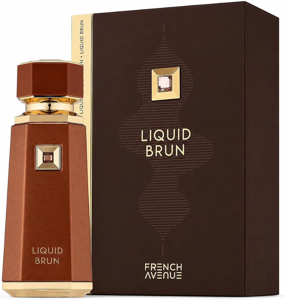 French Avenue Liquid Brun - Parfum Vanille Boisé Homme - EDP 100ml - Maison Des Parfums