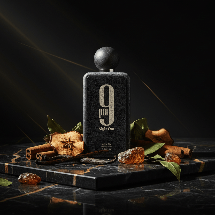 Afnan 9 PM Night Out - Parfum Oriental Nuit Unisexe - Extrait de Parfum 100ml - Maison Des Parfums