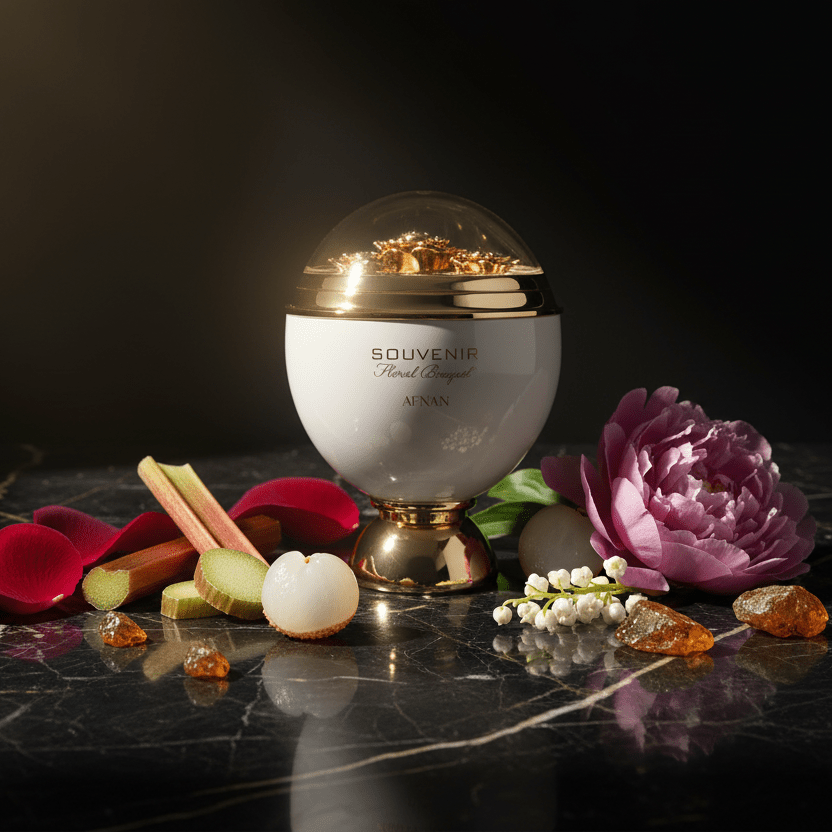 Afnan Souvenir Floral Bouquet - Parfum Floral Rose Femme - EDP 100ml - Maison Des Parfums